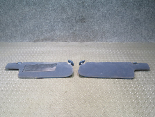 84-89 Nissan Z31 300ZX Set of 2 Front Left & Right Sun Visor Shade OEM
