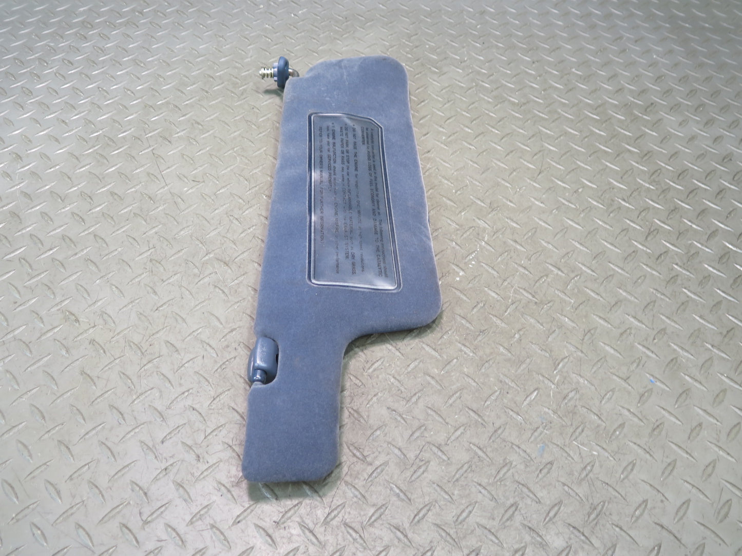 84-89 Nissan Z31 300ZX Set of 2 Front Left & Right Sun Visor Shade OEM
