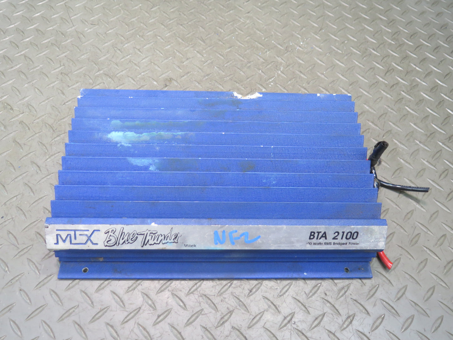 MTX Blue Thunder BTA 2100 2-CHANNEL 300WATT Audio Amplifier AMP