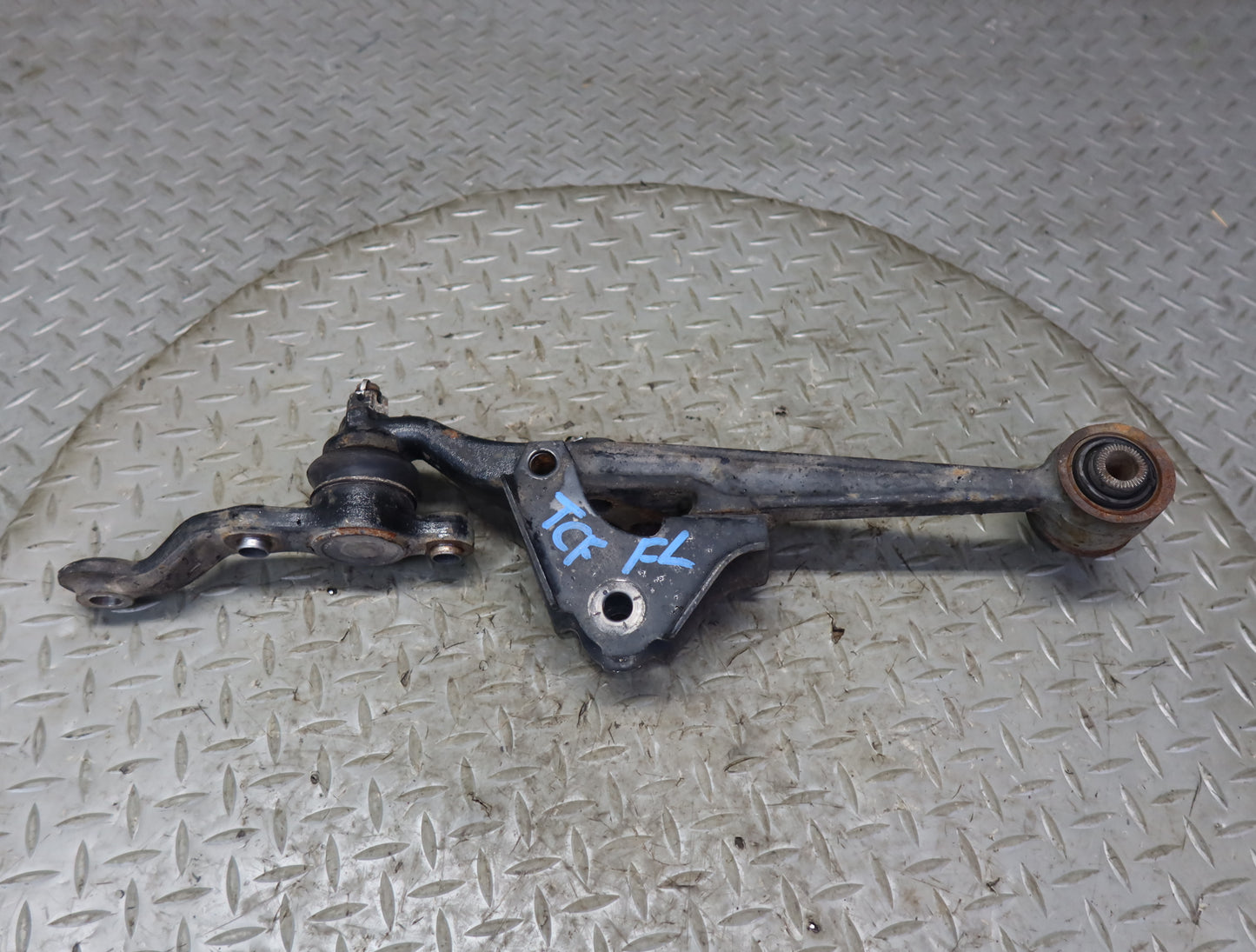 99-01 Toyota Crown JZS175 Set of 3 Front Left Lower & Upper Control Arm 51K OEM
