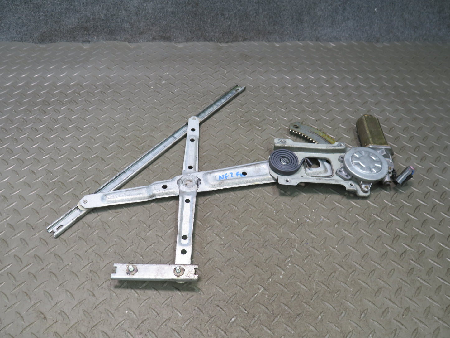 84-89 Nissan Z31 300ZX 2+0 Right Passenger Door Window Regulator w Motor OEM