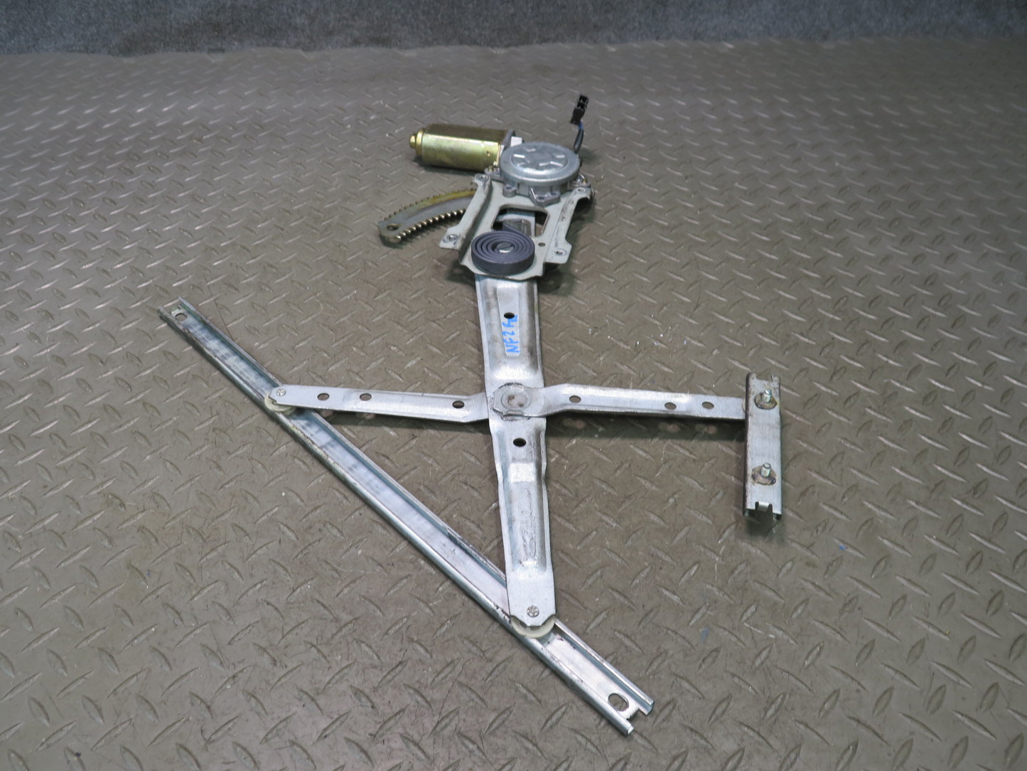 84-89 Nissan Z31 300ZX 2+0 Right Passenger Door Window Regulator w Motor OEM