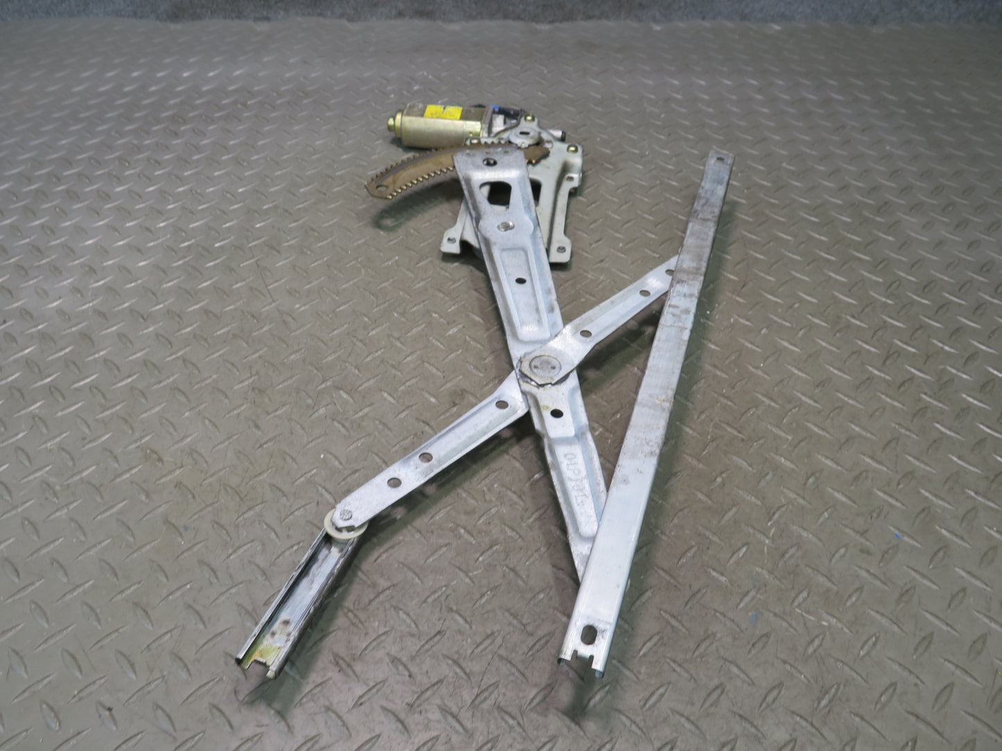 84-89 Nissan Z31 300ZX 2+0 Left Driver Door Window Regulator w Motor OEM