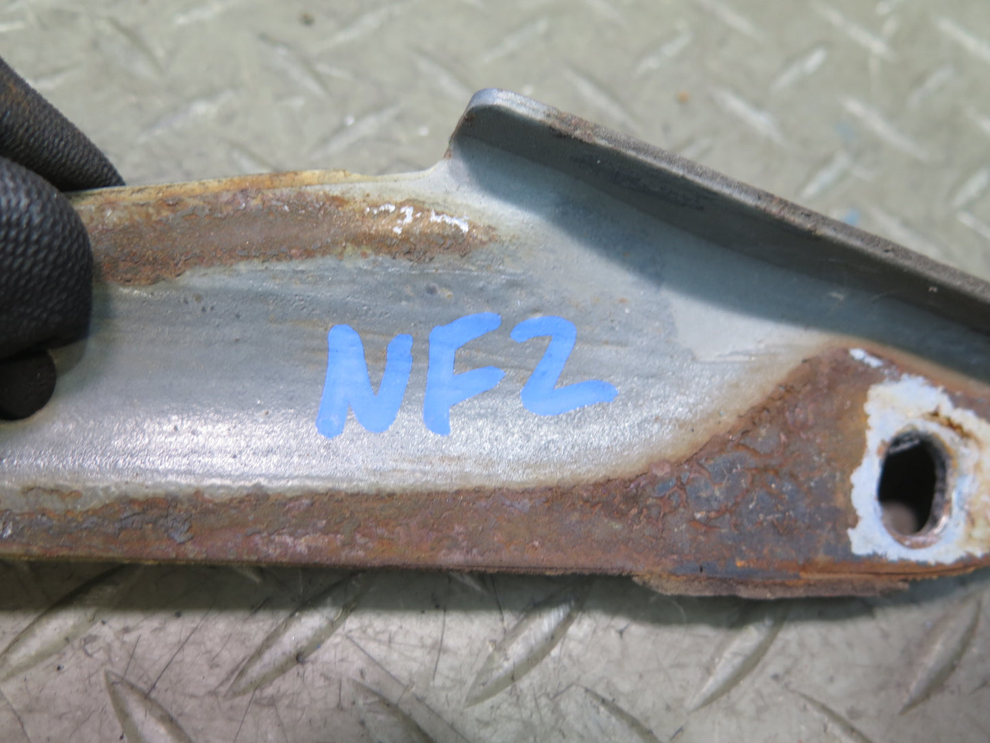 84-86 Nissan Z31 300ZX Set of 2 Front Left Right Hood Hinge OEM