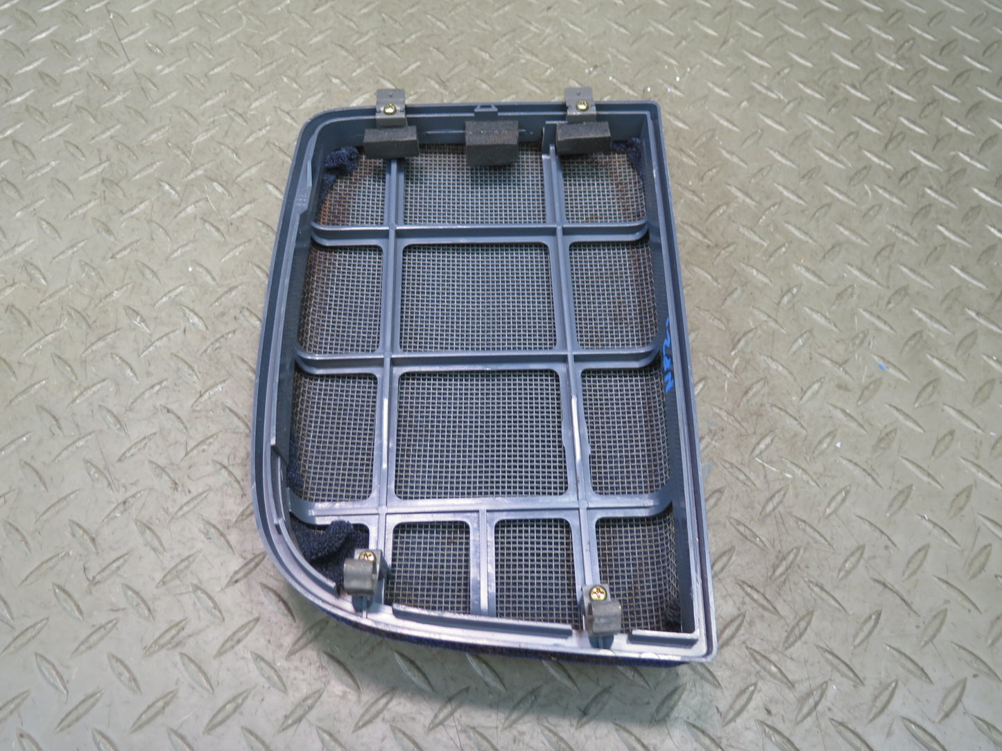 84-86 Nissan Z31 300ZX Set of 2 Rear Left & Right Speaker Grille Cover Blue OEM