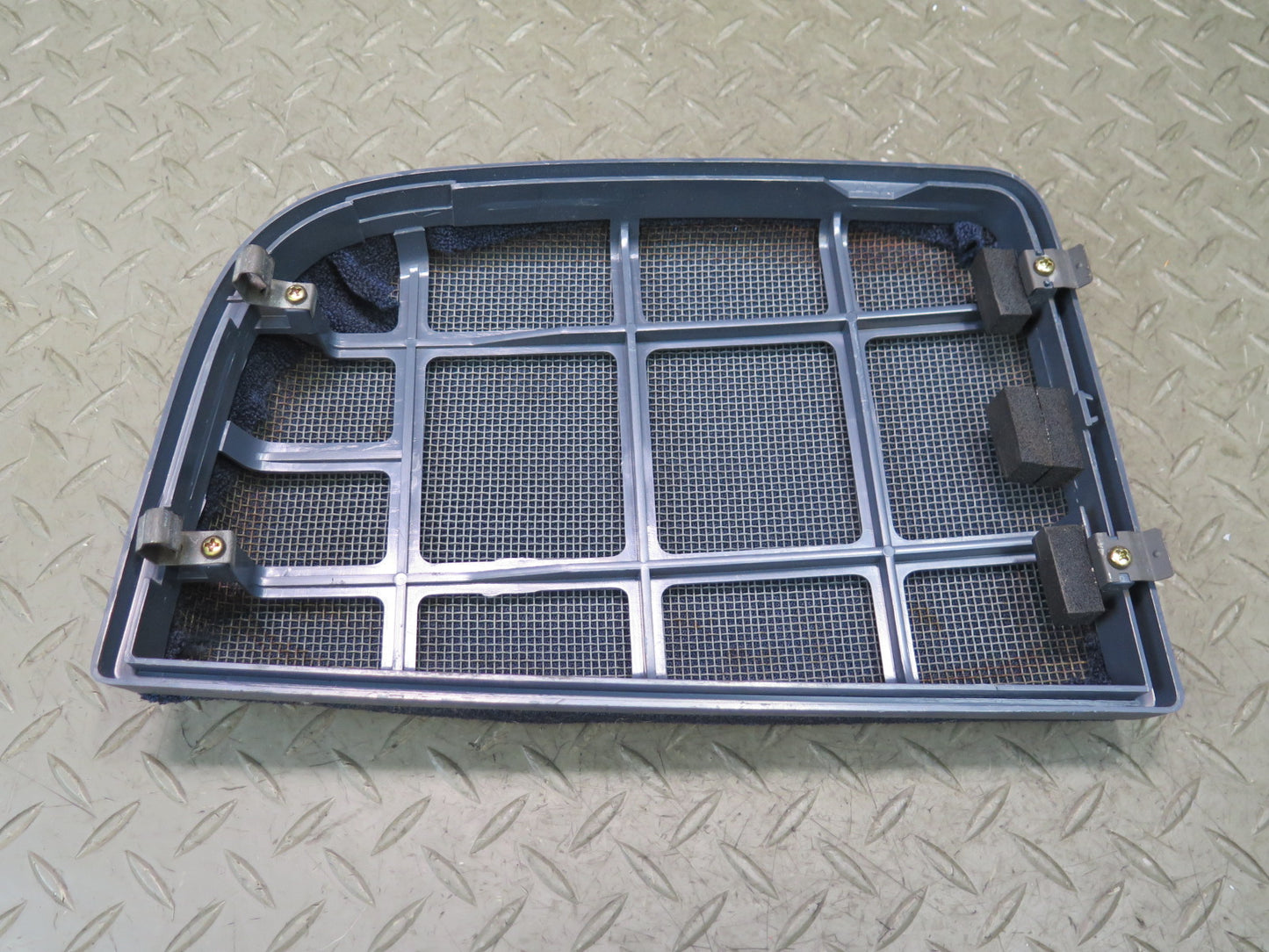 84-86 Nissan Z31 300ZX Set of 2 Rear Left & Right Speaker Grille Cover Blue OEM