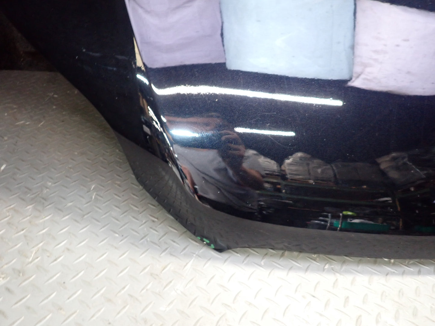 07-15 Audi 4L Q7 Front Hood Bonnet Shell Panel Orca Black Metallic OEM