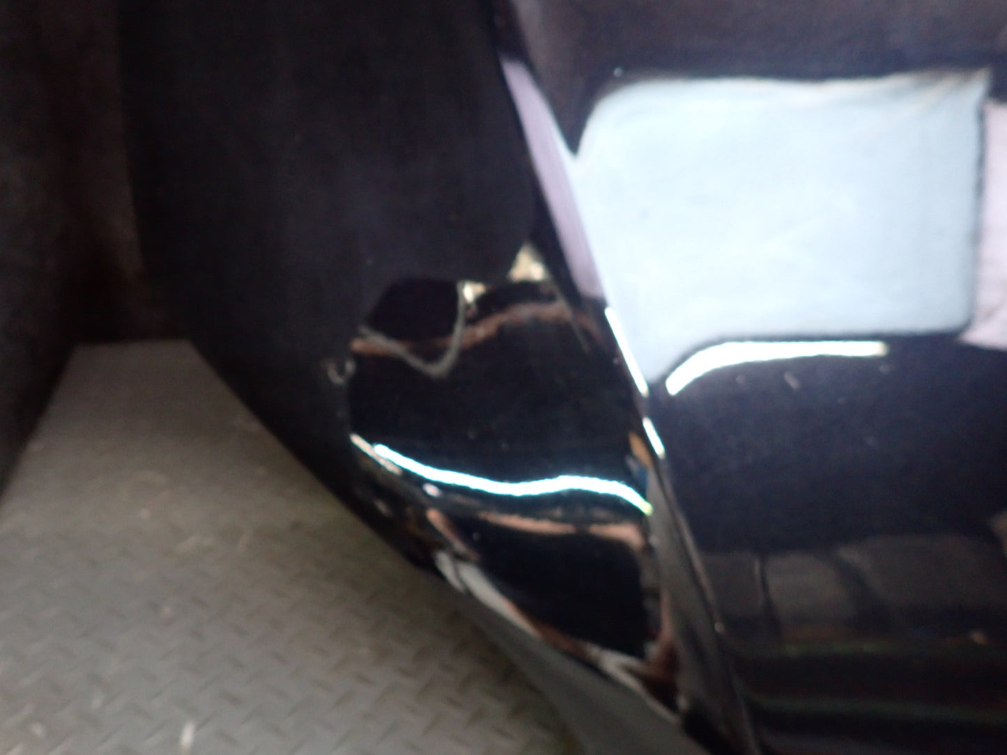 07-15 Audi 4L Q7 Front Hood Bonnet Shell Panel Orca Black Metallic OEM