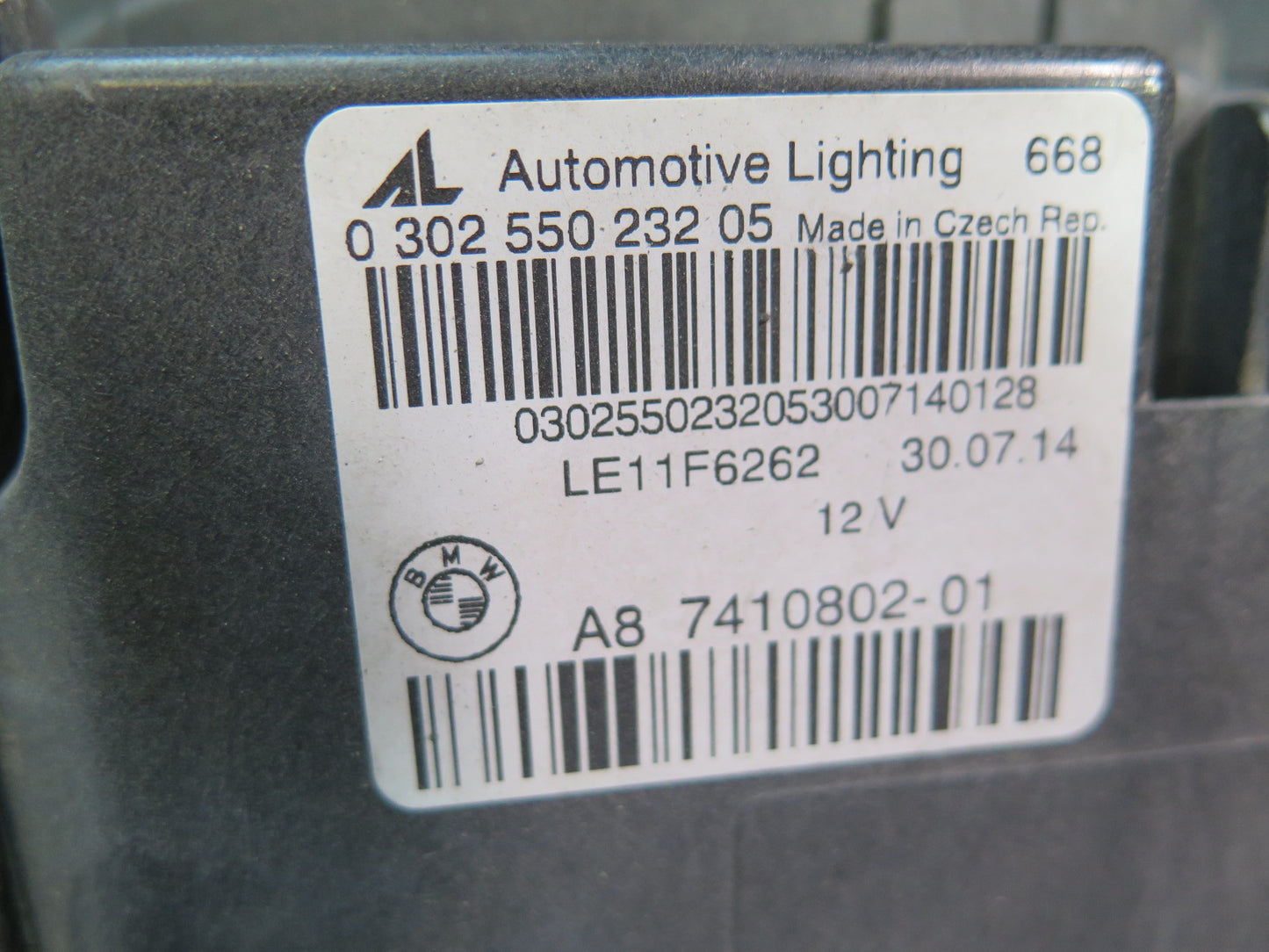 2015-17 BMW F82 F32 F33 Front Right Xenon HID Headlight Lamp W/ Ballast Damaged