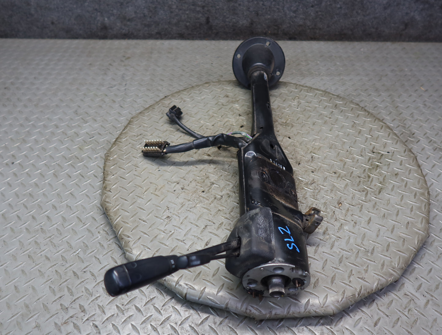 86-89 Mercedes R107 560SL Steering Column w Wiper Washer & Cruise Switch OEM
