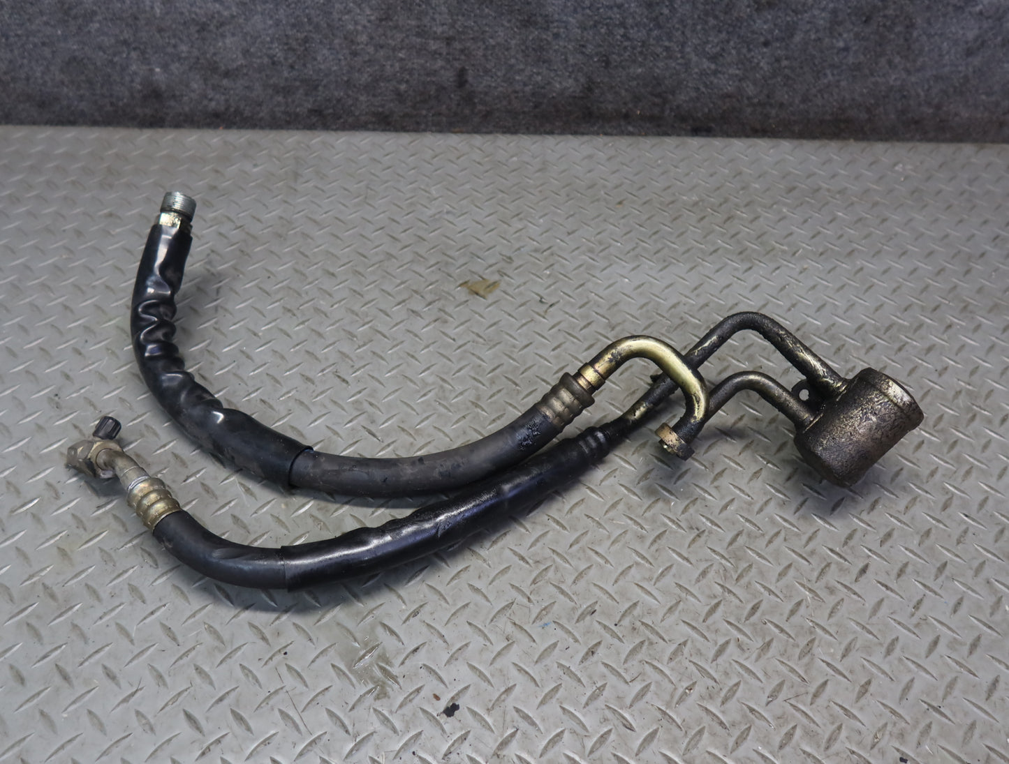 86-89 Mercedes R107 560SL A/C Air Condition Hose Pipe Line Dryer Set OEM