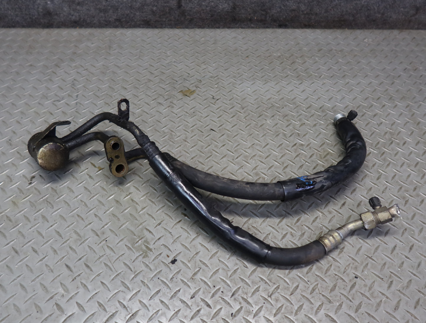 86-89 Mercedes R107 560SL A/C Air Condition Hose Pipe Line Dryer Set OEM
