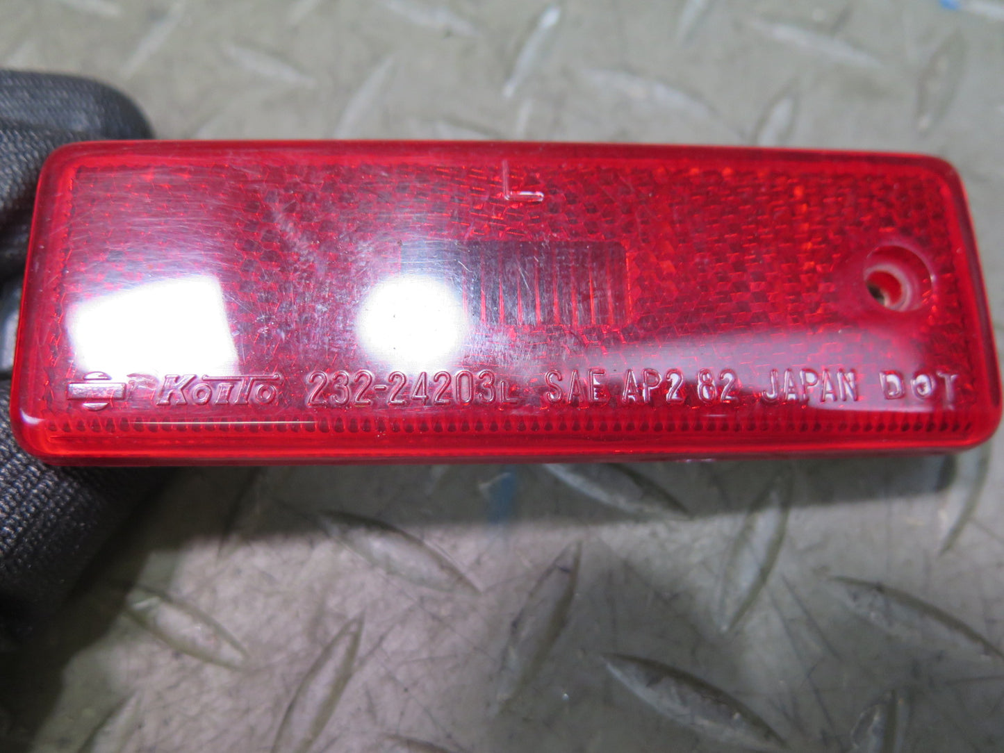 84-86 Nissan Z31 300ZX Set of 2 Rear Left & Right Side Marker Light Lamp OEM