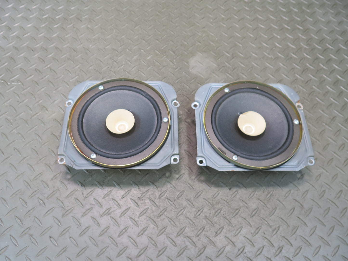 84-86 Nissan Z31 300ZX Set of 2 Left & Right Door Speaker OEM