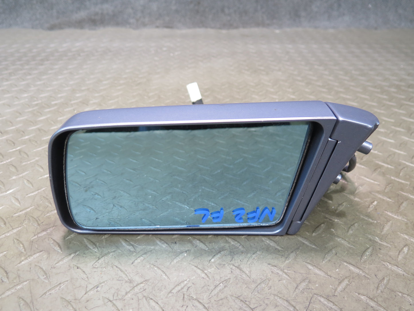85-89 Nissan Z31 300ZX Left Door Exterior Side View Heated Power Mirror OEM