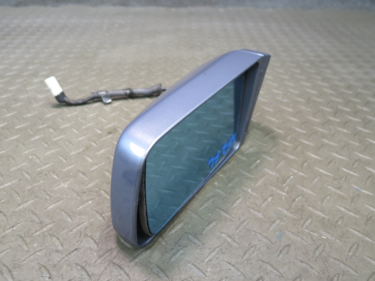 85-89 Nissan Z31 300ZX Left Door Exterior Side View Heated Power Mirror OEM
