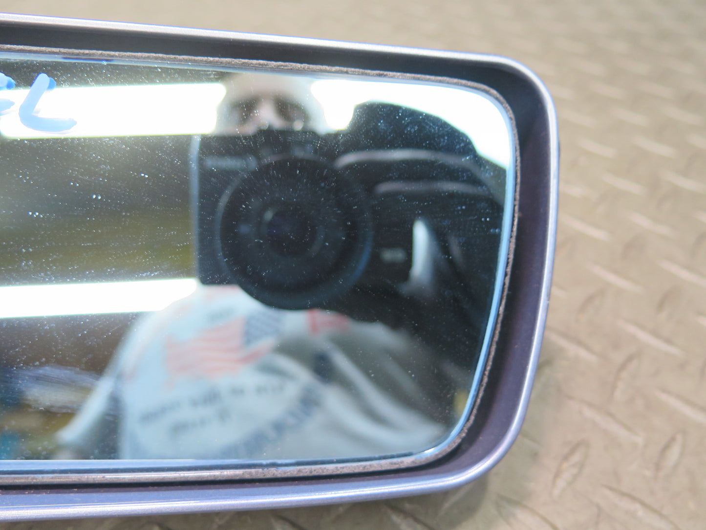 85-89 Nissan Z31 300ZX Left Door Exterior Side View Heated Power Mirror OEM