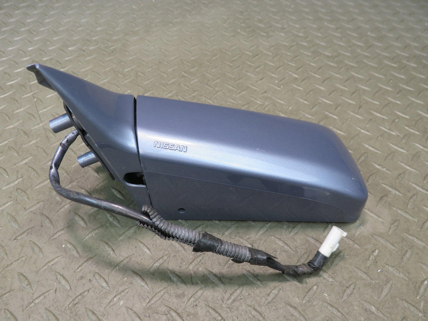 85-89 Nissan Z31 300ZX Left Door Exterior Side View Heated Power Mirror OEM