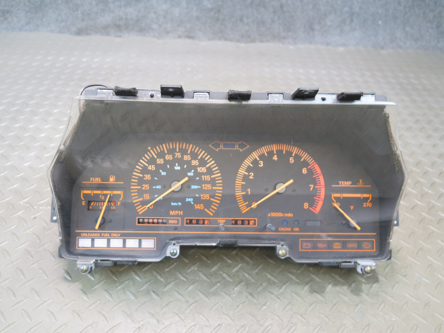 84-86 Nissan Z31 300ZX Instrument Cluster Gauge Speedometer OEM