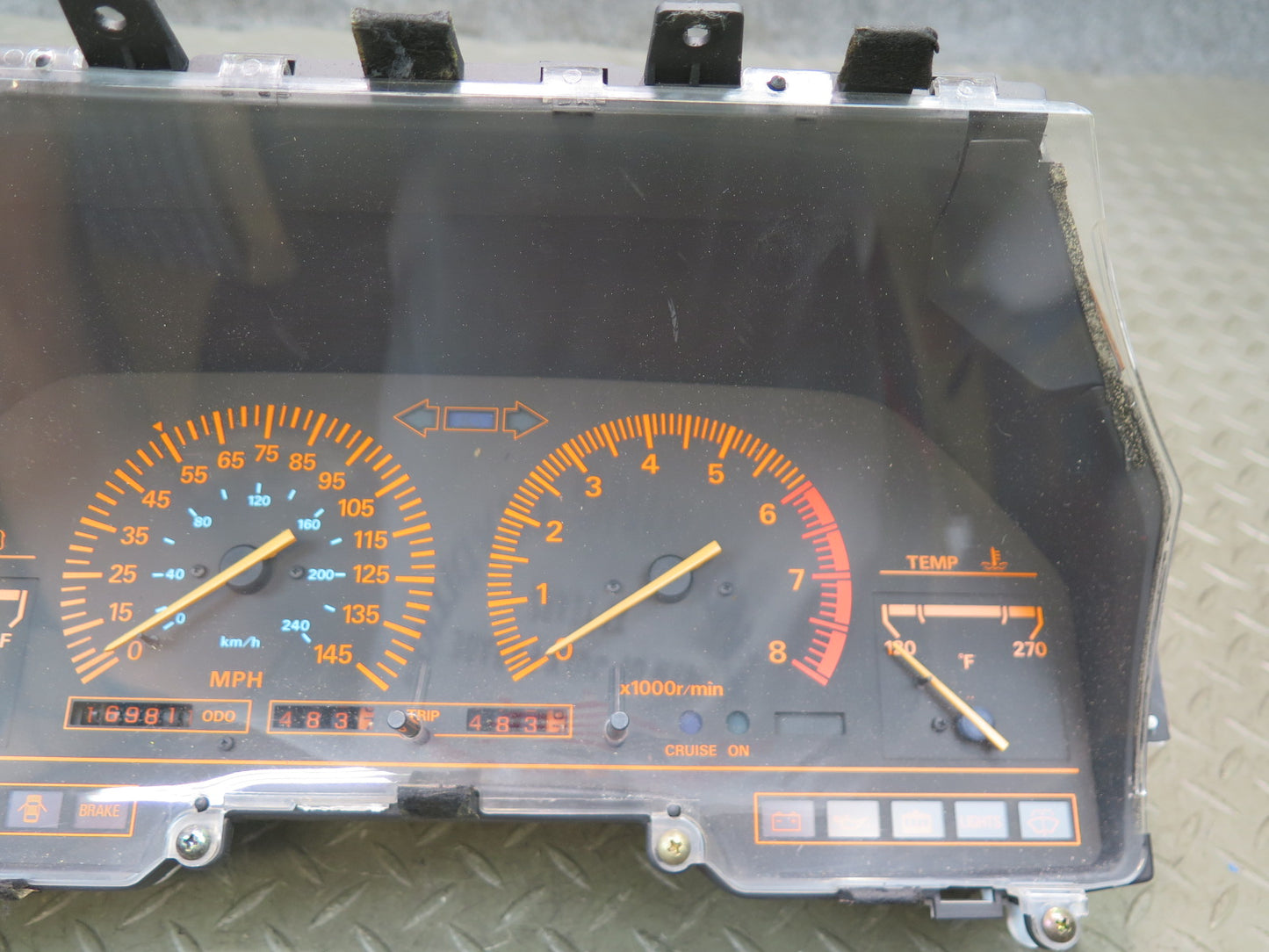 84-86 Nissan Z31 300ZX Instrument Cluster Gauge Speedometer OEM