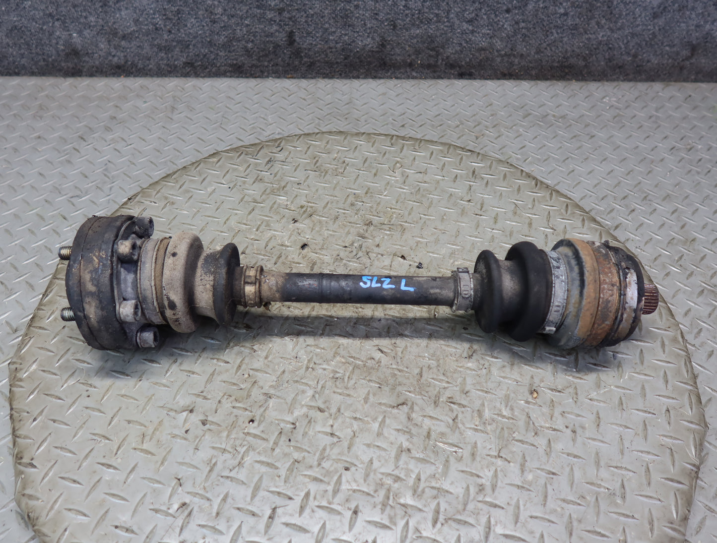 86-89 Mercedes R107 560SL Rear Left Suspension Axle Shaft 86K Miles OEM