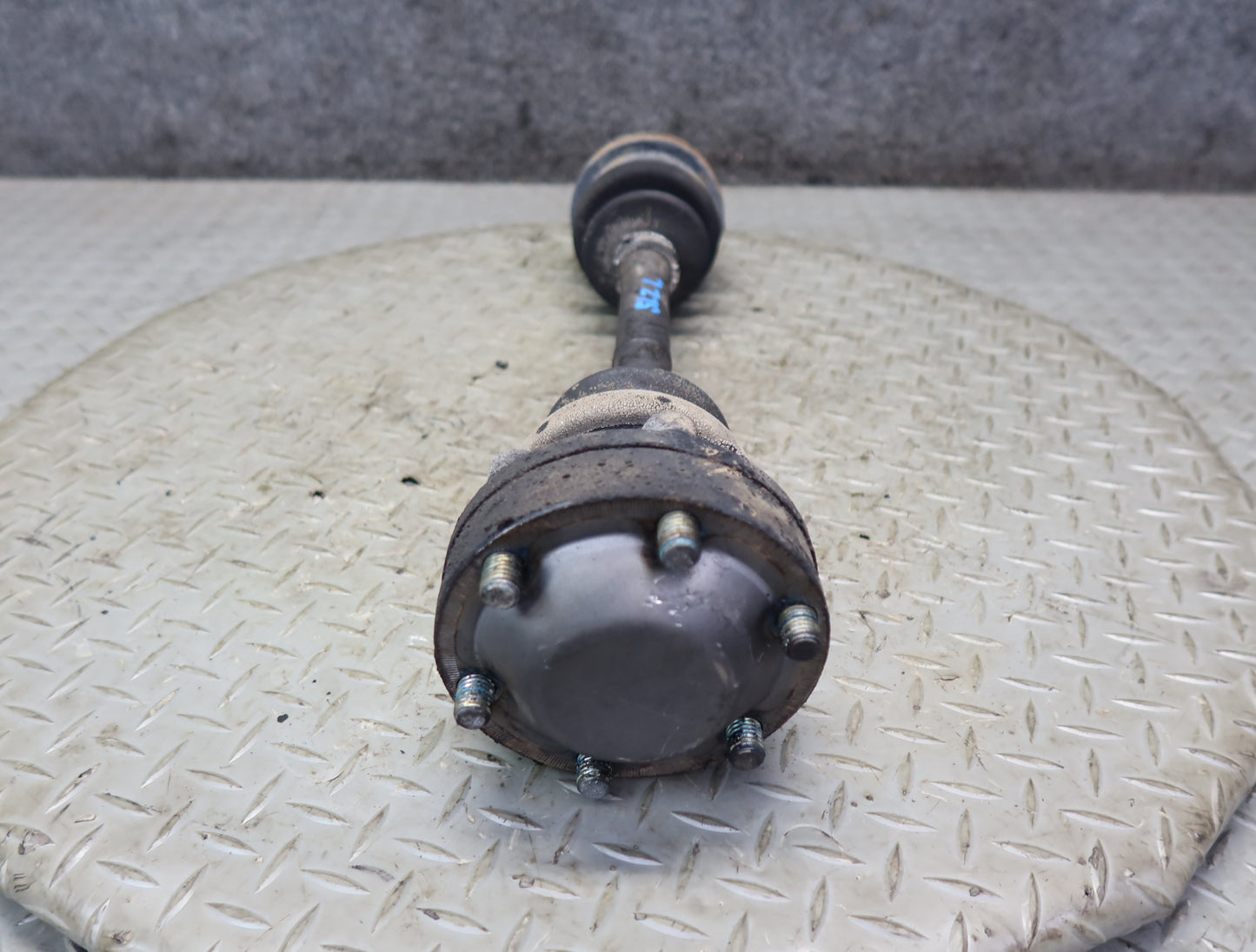 86-89 Mercedes R107 560SL Rear Left Suspension Axle Shaft 86K Miles OEM