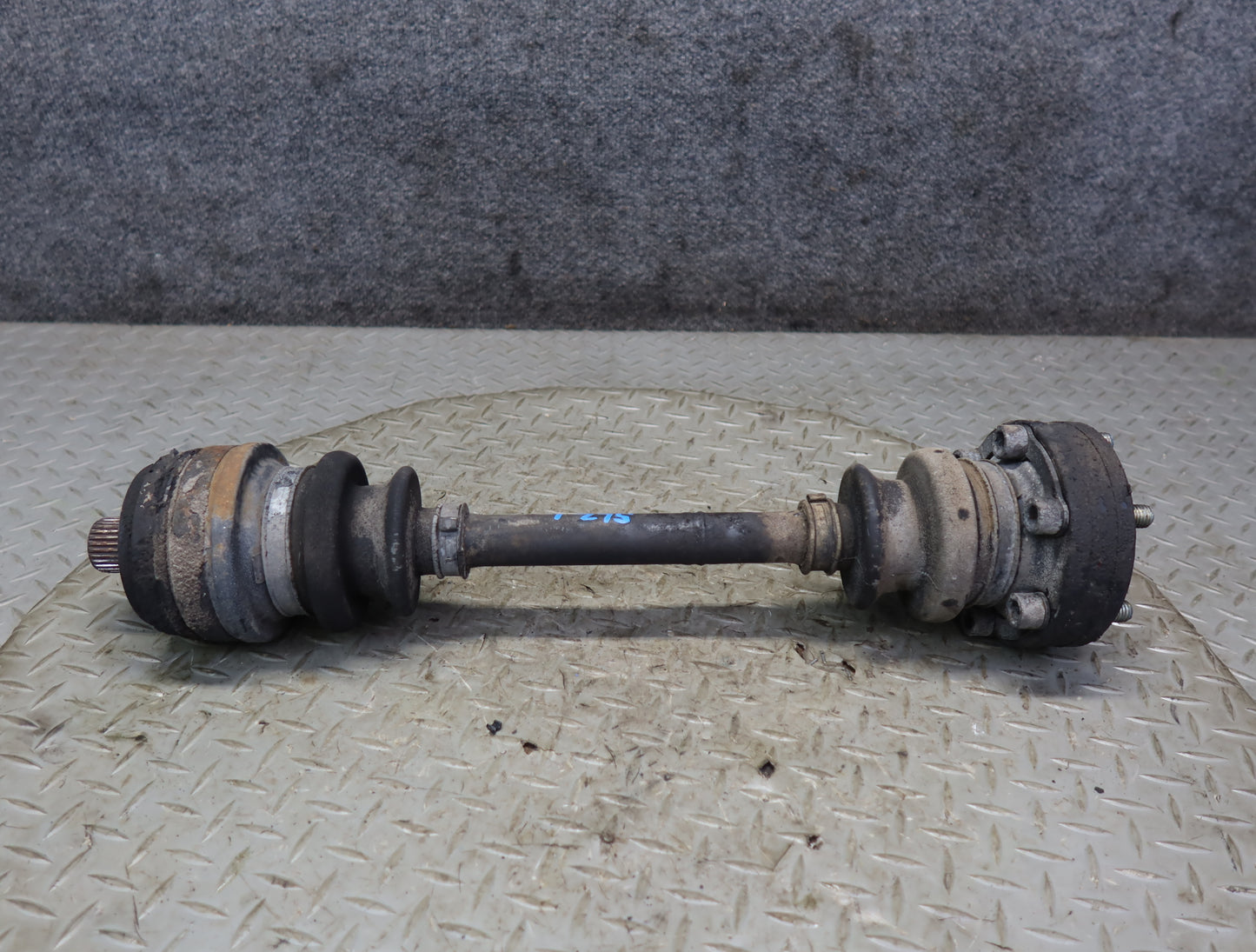 86-89 Mercedes R107 560SL Rear Left Suspension Axle Shaft 86K Miles OEM
