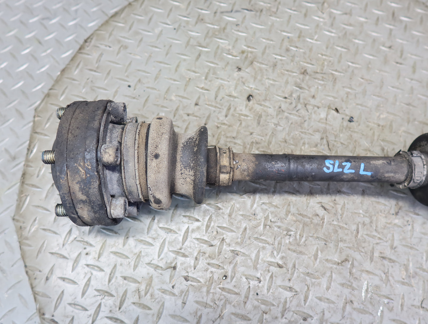 86-89 Mercedes R107 560SL Rear Left Suspension Axle Shaft 86K Miles OEM