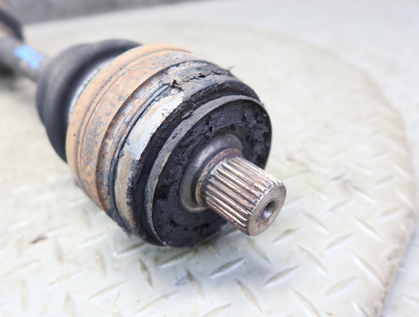 86-89 Mercedes R107 560SL Rear Left Suspension Axle Shaft 86K Miles OEM