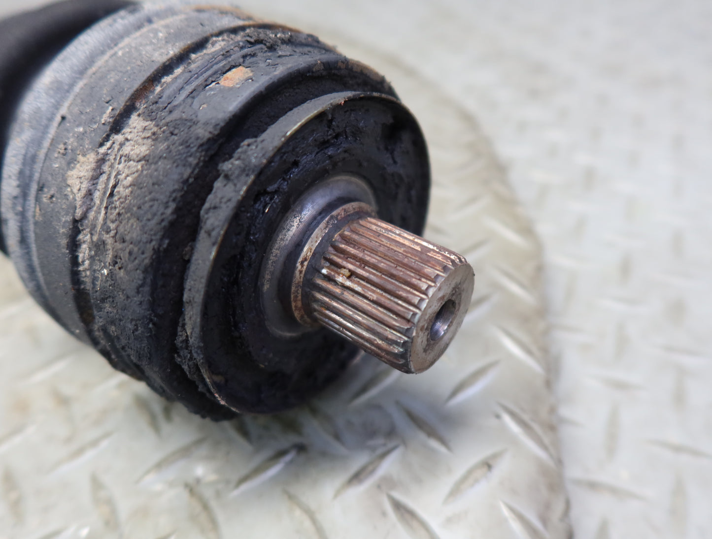 86-89 Mercedes R107 560SL Rear Left Suspension Axle Shaft 86K Miles OEM