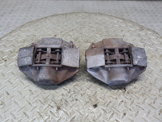 86-89 Mercedes R107 560SL Set of 2 Rear Left & Right Brake Caliper OEM