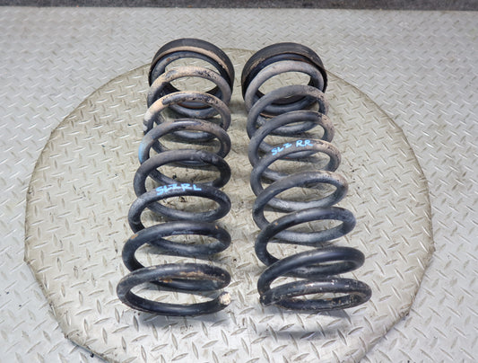 86-89 Mercedes R107 560SL Set of 2 Rear Left & Right Coil Spring OEM