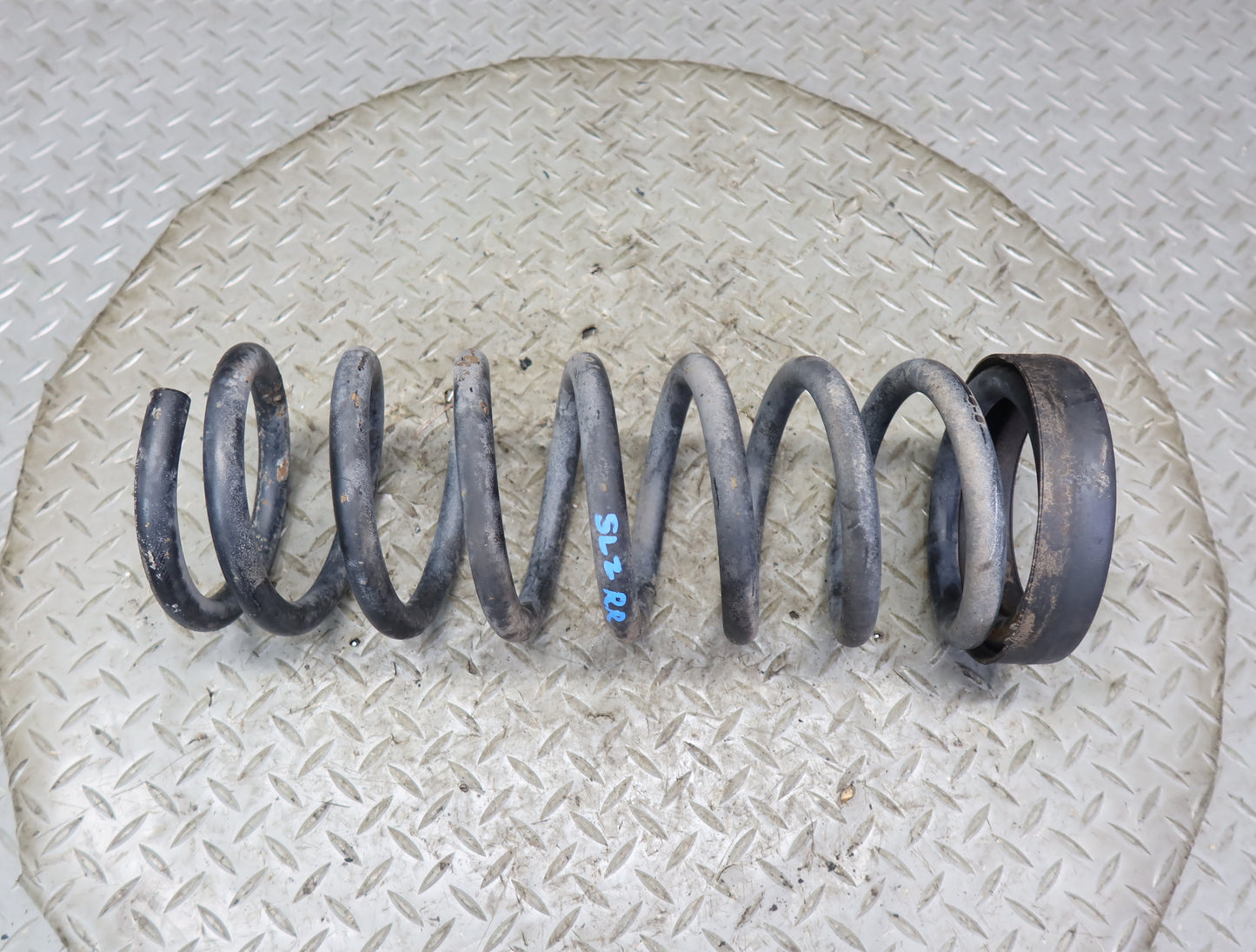 86-89 Mercedes R107 560SL Set of 2 Rear Left & Right Coil Spring OEM