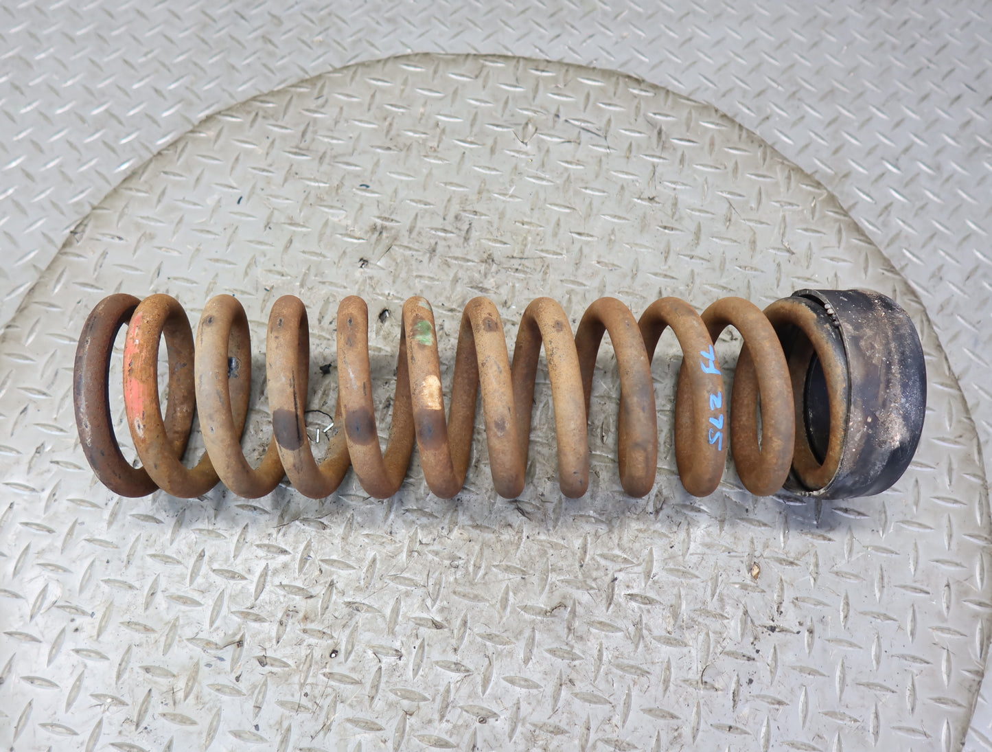 86-89 Mercedes R107 560SL Set of 2 Front Left & Right Coil Spring 86K Miles OEM