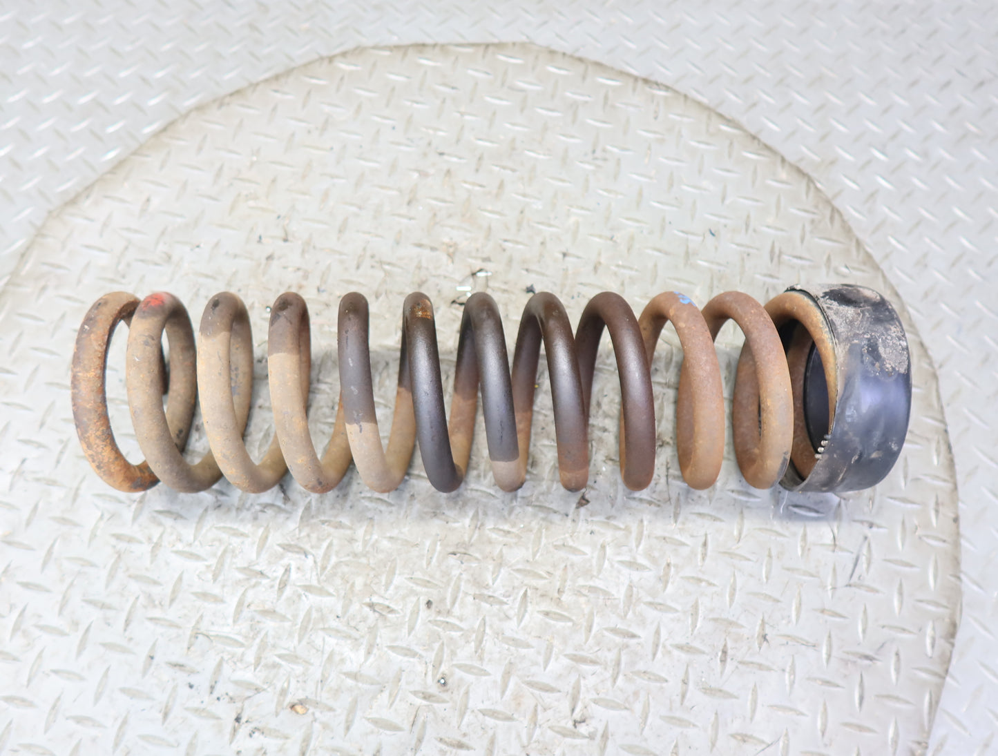86-89 Mercedes R107 560SL Set of 2 Front Left & Right Coil Spring 86K Miles OEM
