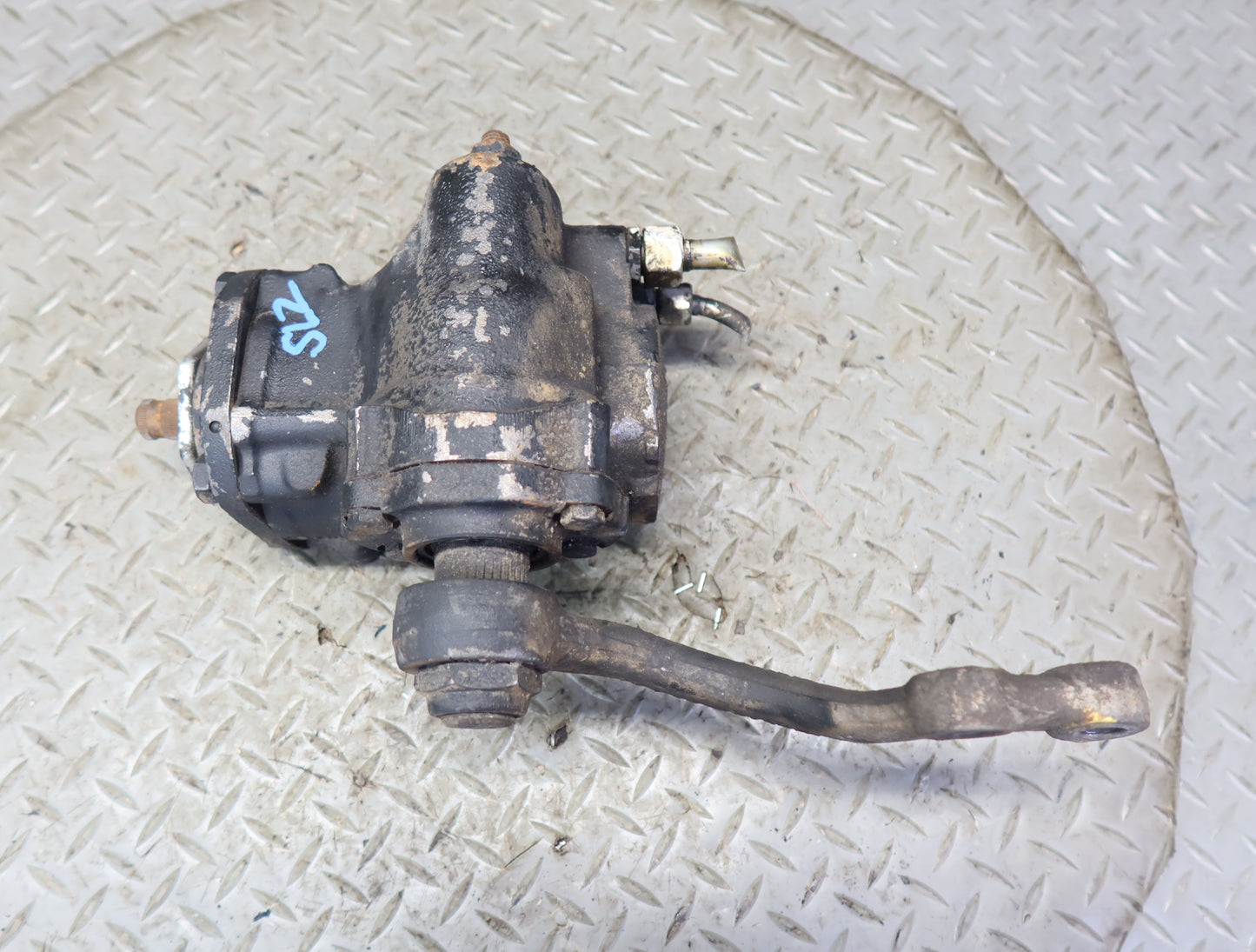 86-89 Mercedes R107 560SL Power Steering Gearbox Gear Box 86k Miles OEM