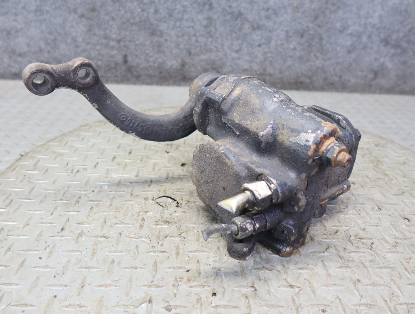 86-89 Mercedes R107 560SL Power Steering Gearbox Gear Box 86k Miles OEM
