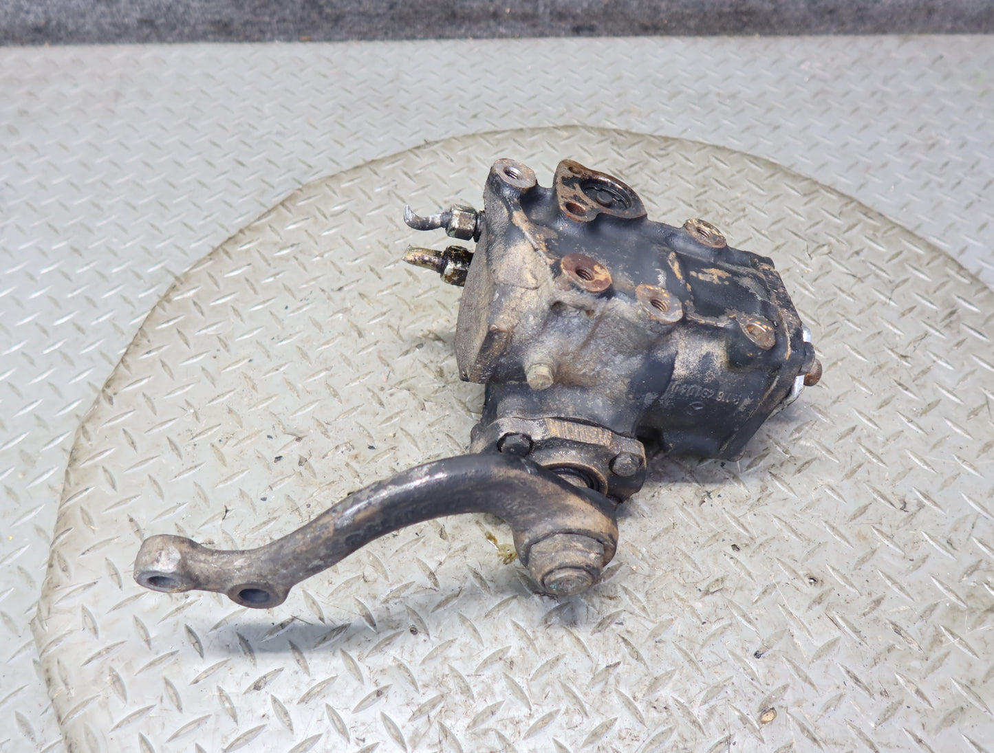 86-89 Mercedes R107 560SL Power Steering Gearbox Gear Box 86k Miles OEM