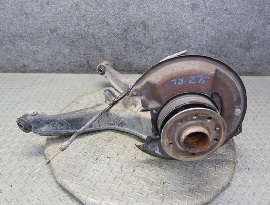 86-89 Mercedes R107 560SL Rear Left Trailing Arm Spindle Knuckle Wheel Hub OEM