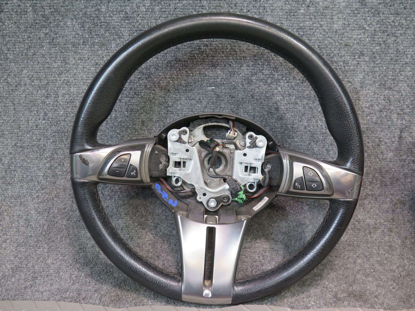 03-08 BMW E86 E85 Z4 Leather Sport Multifunction Steering Black 94K Miles OEM