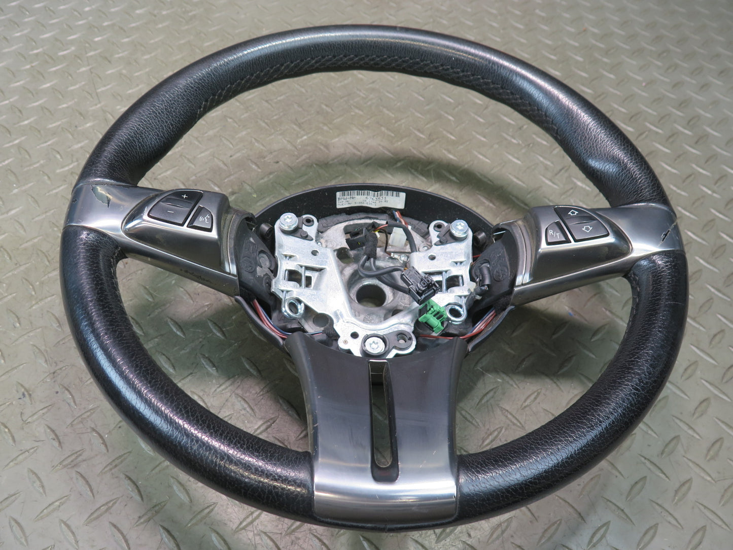 03-08 BMW E86 E85 Z4 Leather Sport Multifunction Steering Black 94K Miles OEM