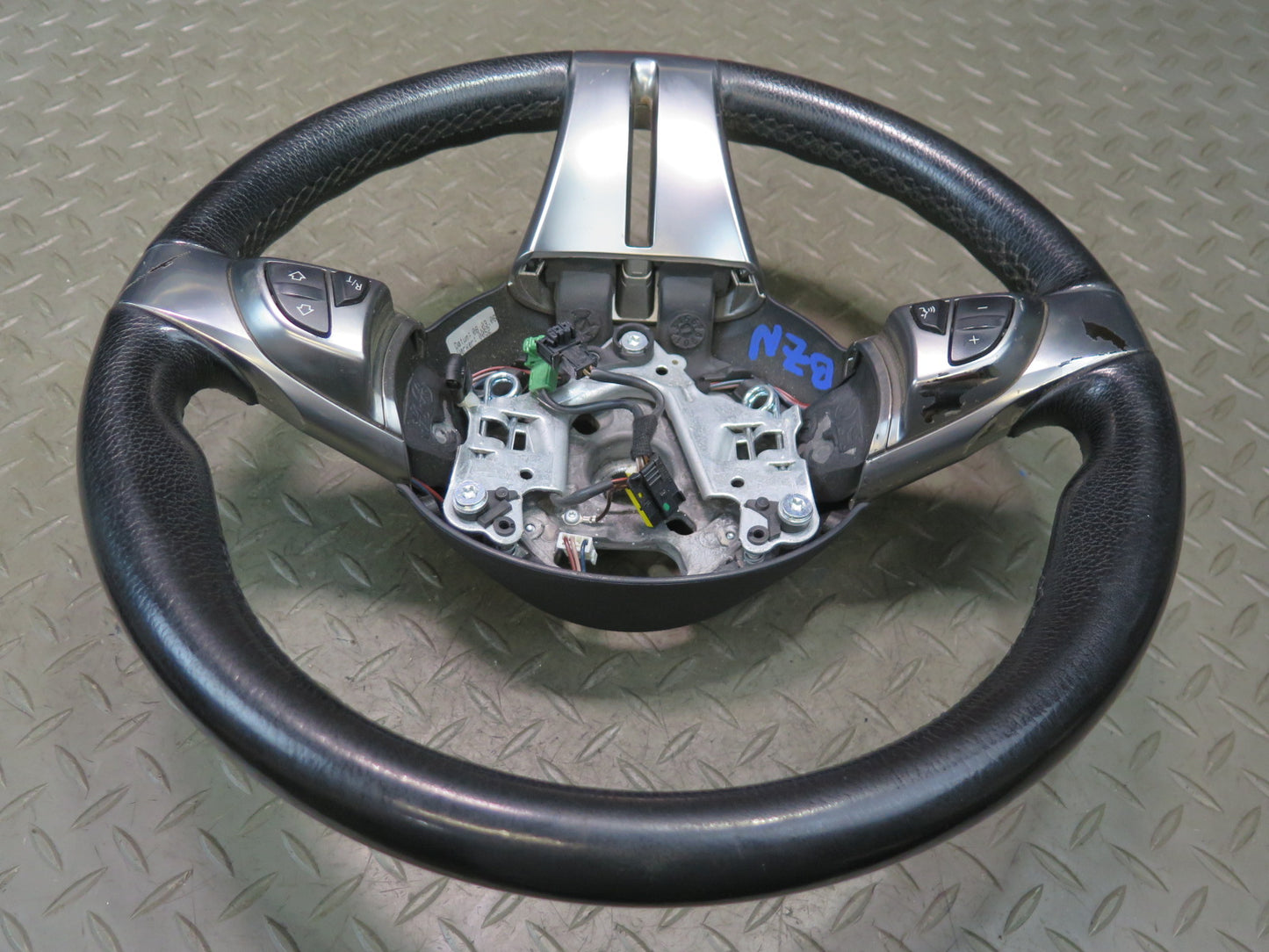 03-08 BMW E86 E85 Z4 Leather Sport Multifunction Steering Black 94K Miles OEM