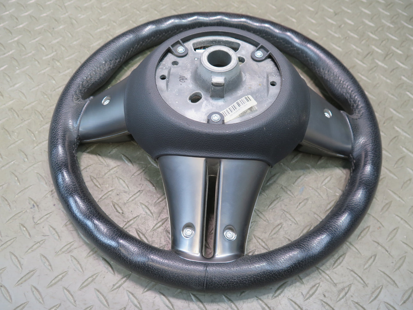 03-08 BMW E86 E85 Z4 Leather Sport Multifunction Steering Black 94K Miles OEM