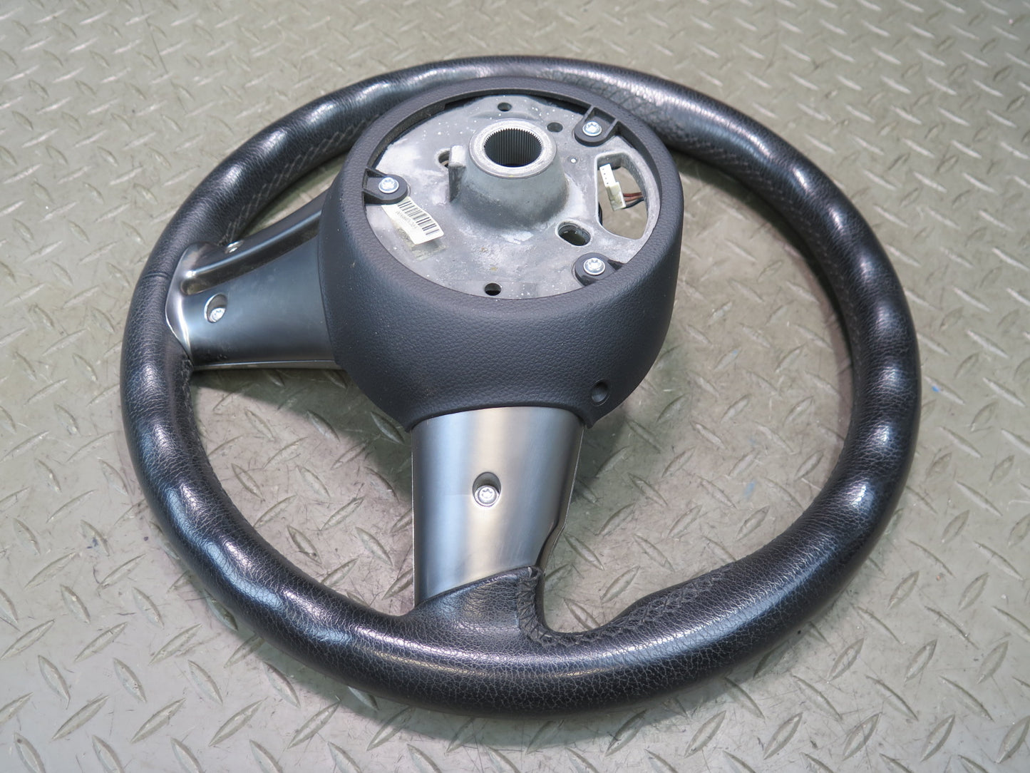 03-08 BMW E86 E85 Z4 Leather Sport Multifunction Steering Black 94K Miles OEM