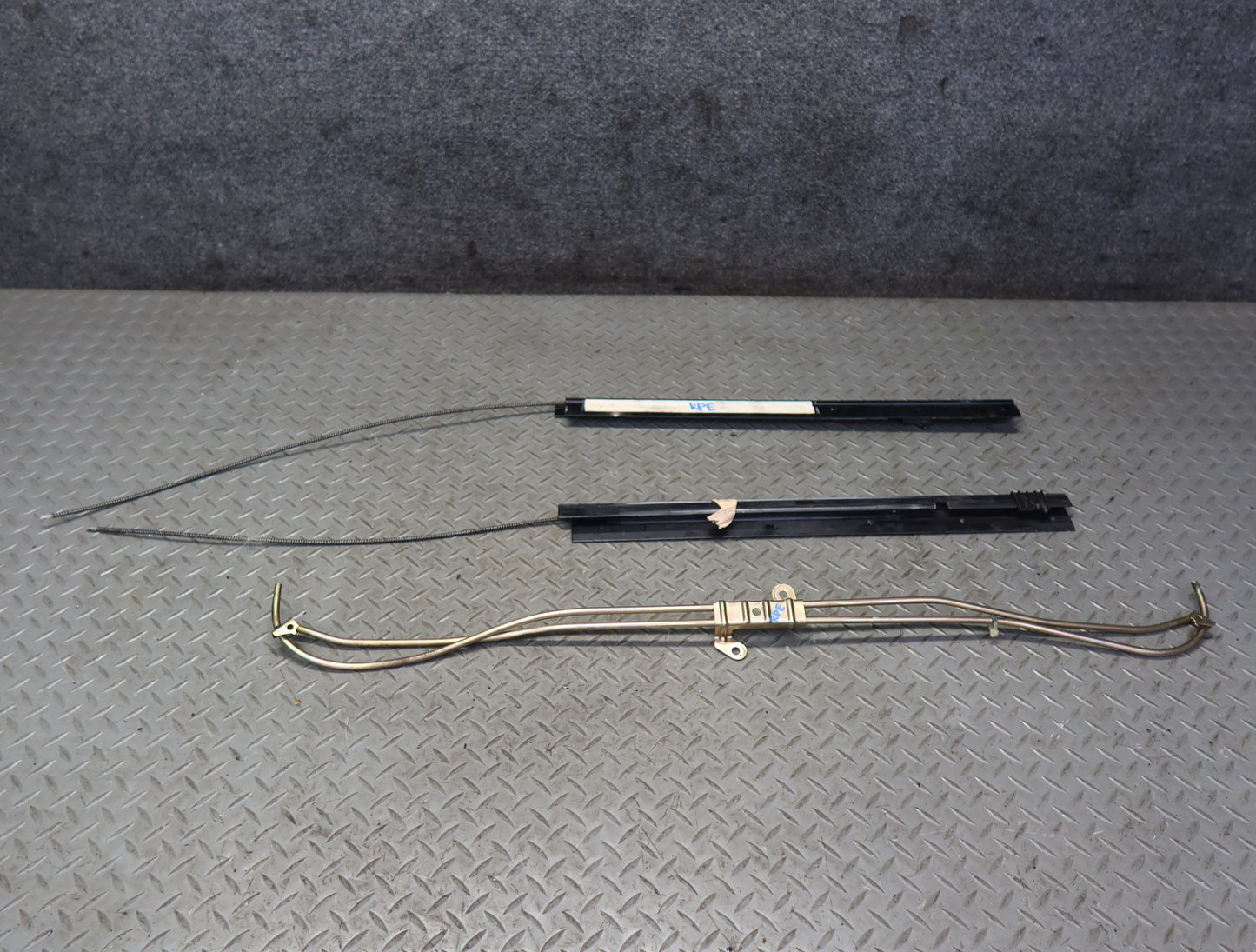 1983-1989 Porsche 928 Sunroof Moonroof Slide Guide Tube Rail Set