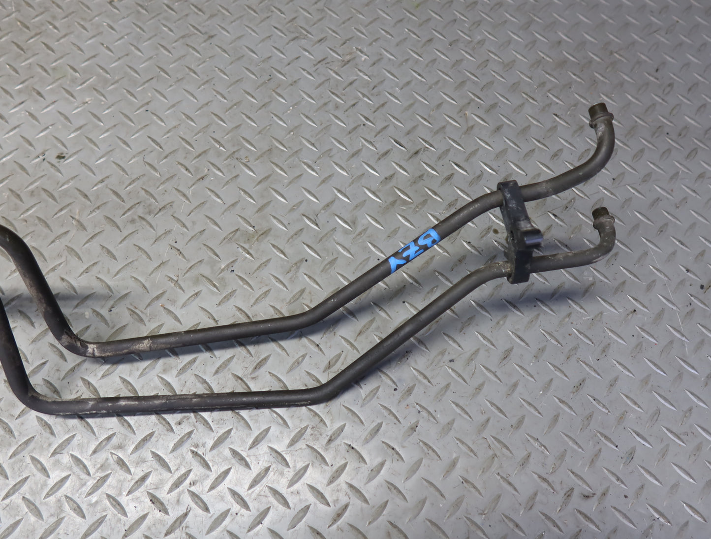03-05 BMW E85 Z4 M54 Transmission Oil Cooler Heat Exchanger w Hose Line OEM