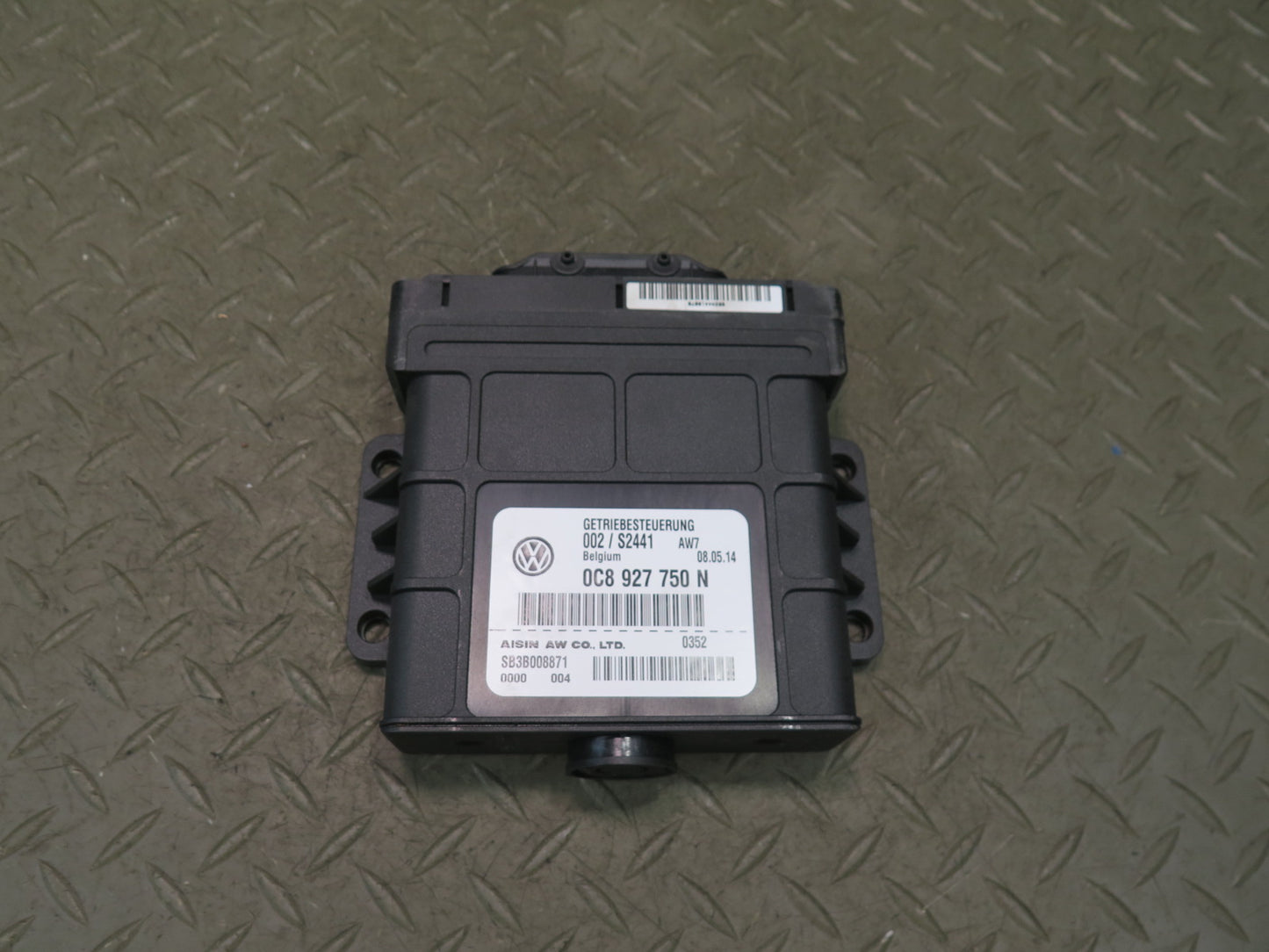 10-15 Audi 4L Q7 Transmission Control Module Unit TCM TCU 0C8927750N OEM