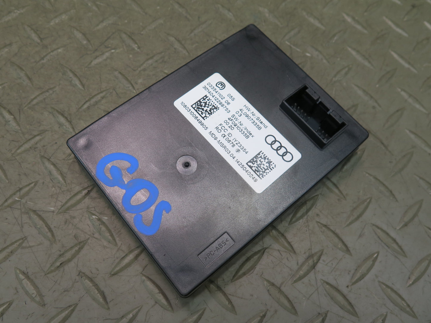 10-15 Audi 4L Q7 Remote Start Computer Control Module 4L0907335B OEM