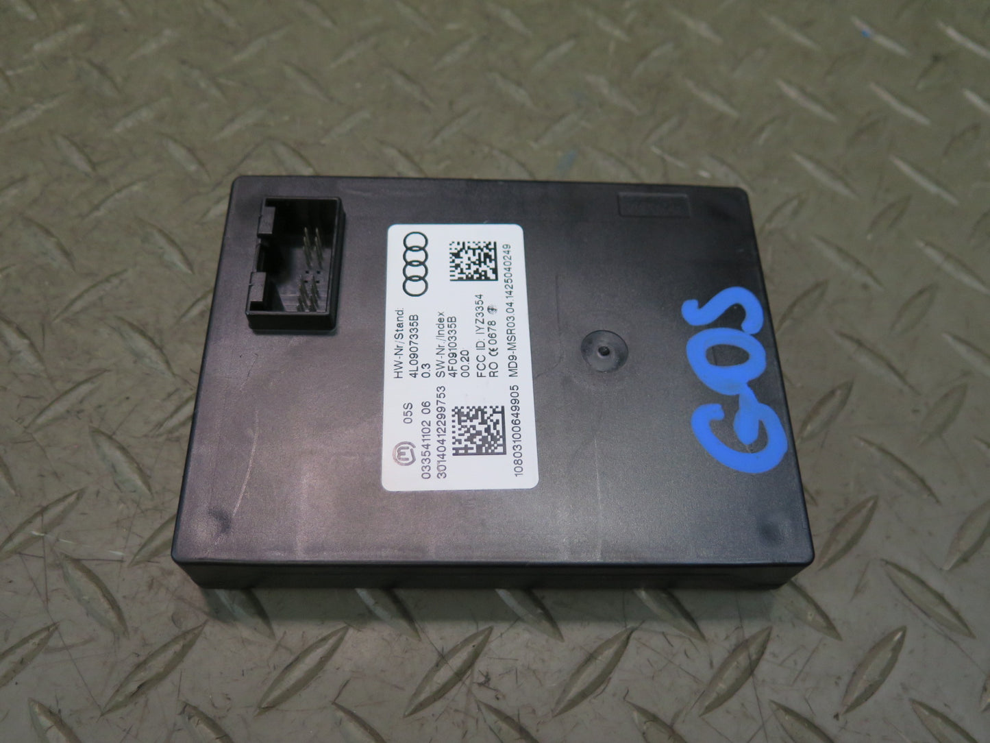 10-15 Audi 4L Q7 Remote Start Computer Control Module 4L0907335B OEM