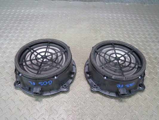07-15 Audi 4L Q7 Set of 2 Front Left & Right Door Bose Speaker 4L0035415B OEM